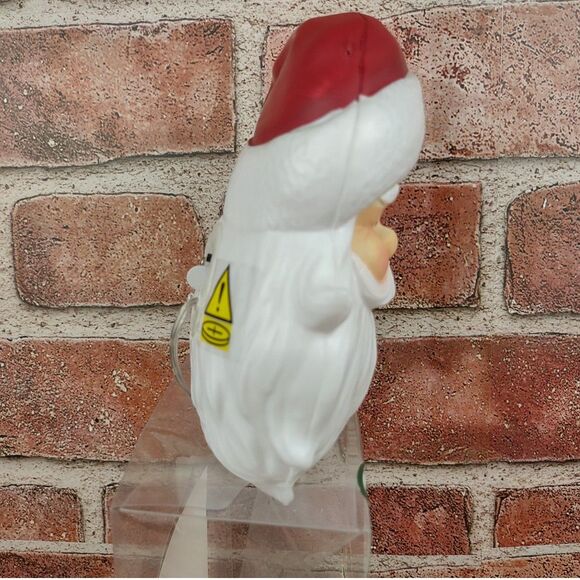 Santa Claus Lights Up Mini Christmas Tree Topper Light LED Glowing Decor Holiday - Picture 6 of 16